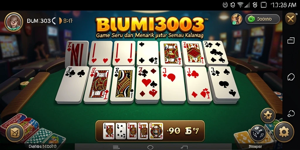 Screenshot dari gameplay <strong>BUMI303</strong> menampilkan suasana kompetisi yang seru.