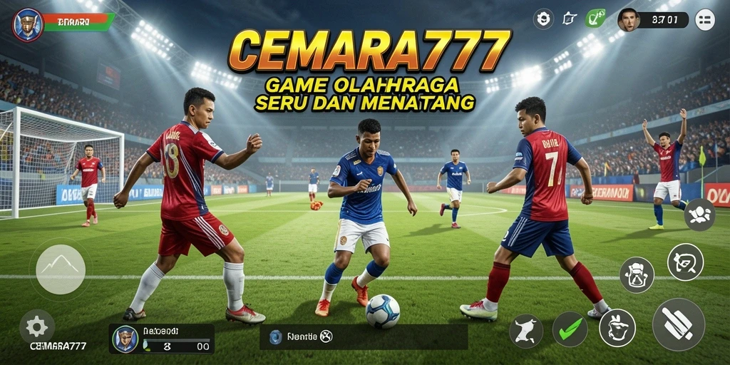 Tampilan gameplay seru dalam CEMARA777 yang menarik.