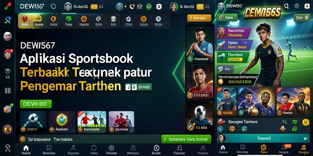 Tampilan gameplay aplikasi Sportsbook DEWI567 yang menarik dan interaktif.