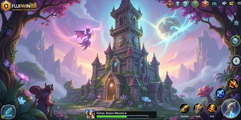 Tampilan gameplay FUJIWIN88 yang menakjubkan dan menegangkan.