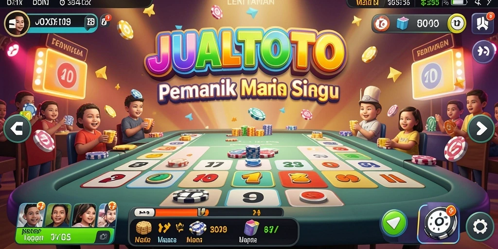 Screenshot gameplay Bingo JUALTOTO yang menampilkan keseruan permainan.