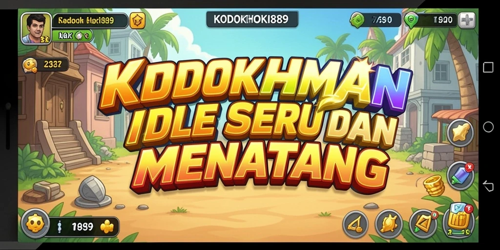 Tampilan gameplay santai KODOKHOKI889 yang menarik.
