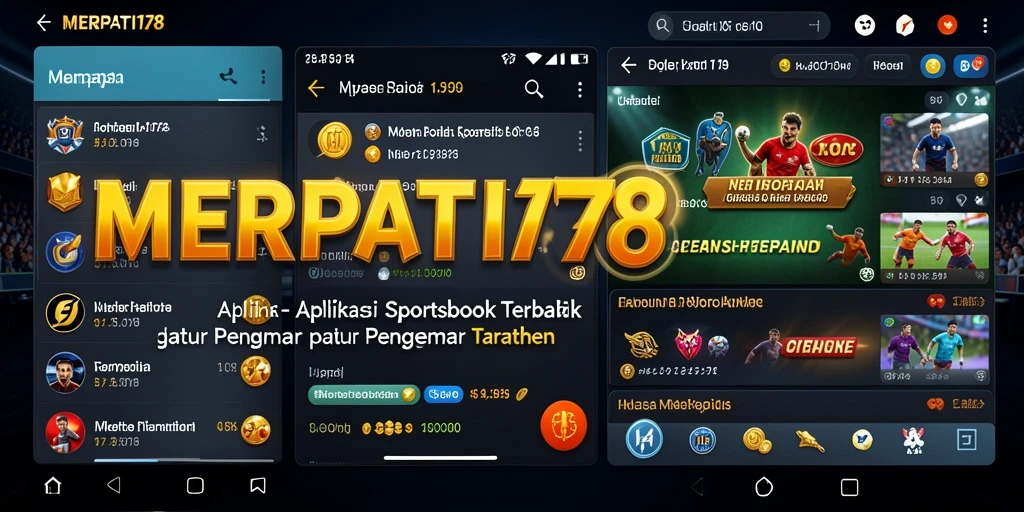 Screenshot utama MERPATI178 yang menunjukkan antarmuka aplikasi pada saat taruhan.