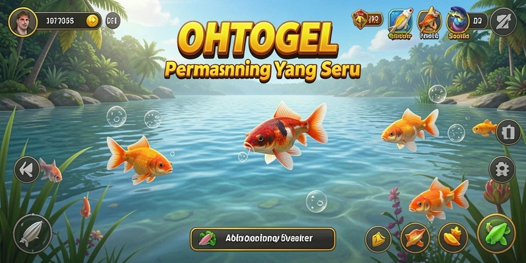 Tampilan gameplay OHTOGEL yang menampilkan aksi memancing seru.
