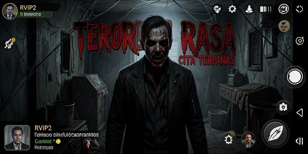 Tampilan mengerikan dari gameplay RVIP2 yang penuh ketegangan.