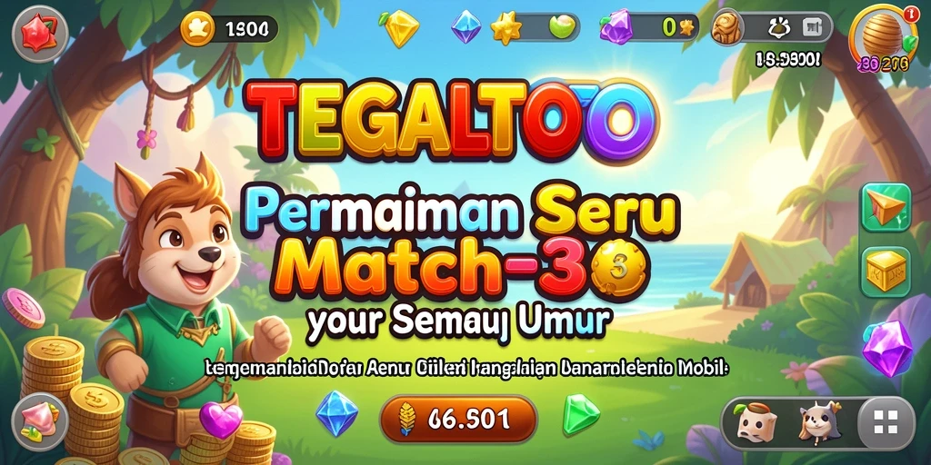 Tampilan gameplay TEGALTOTO yang seru dan menantang.